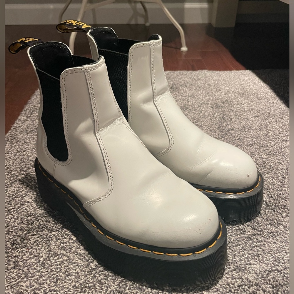 Dr. Martens platform Chelsea boots